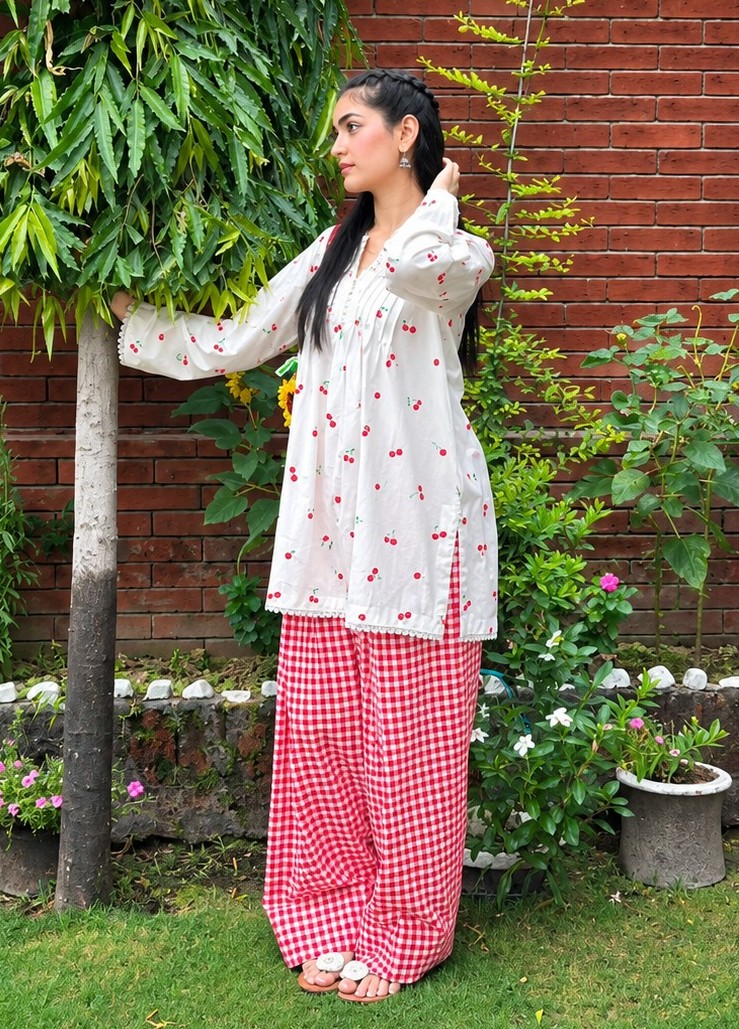 Printed Cotton Two Piece