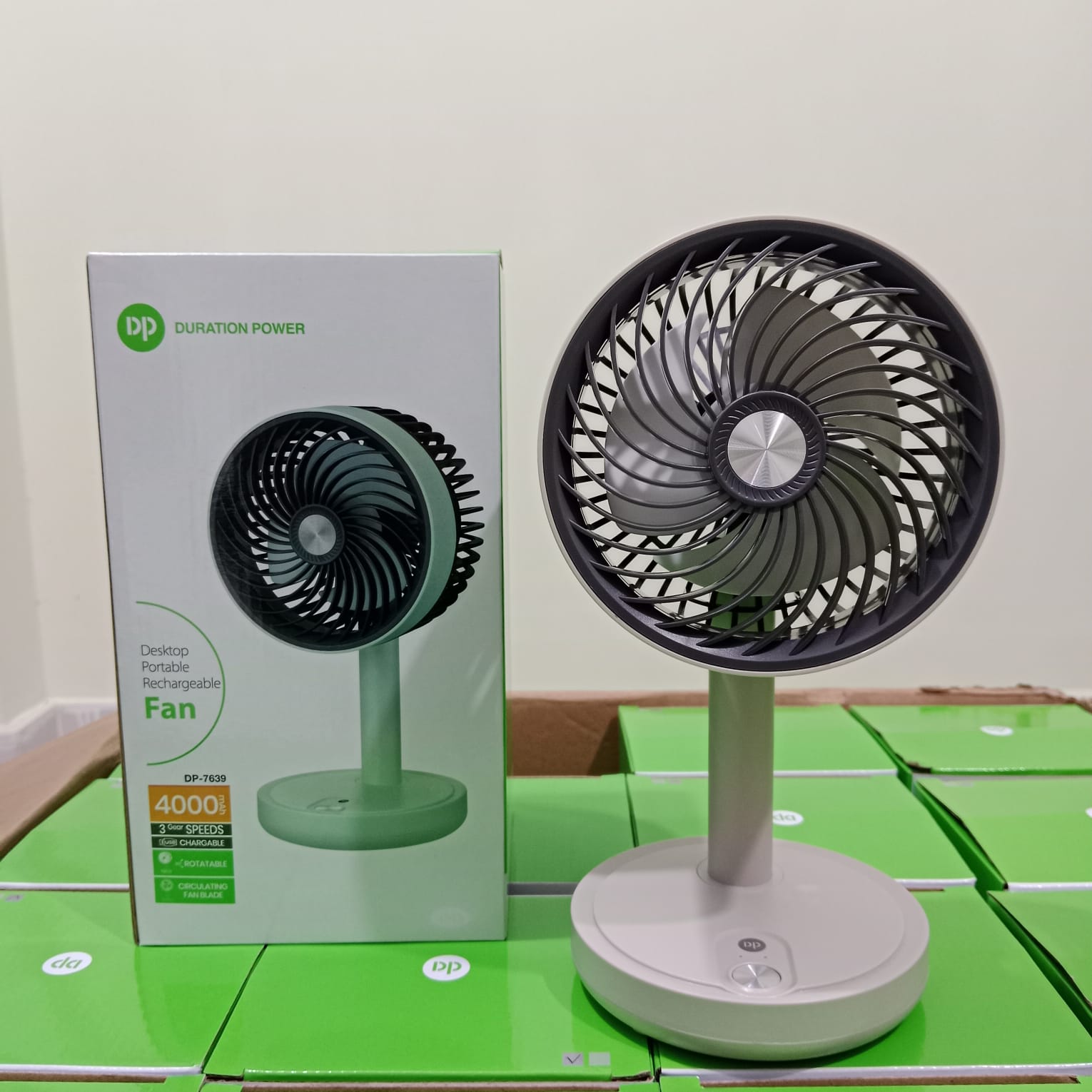 DP 7639 Rechargeable Fan