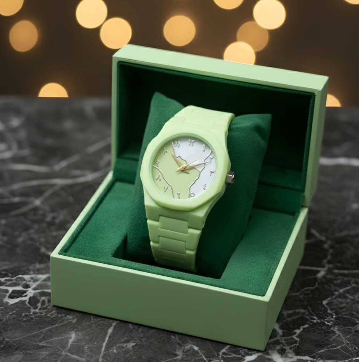Deluxe Arabic Dial Watch