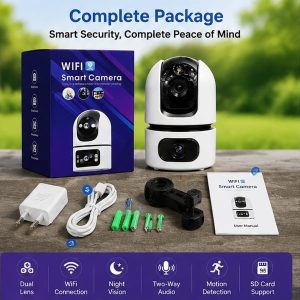 Dual Lens WiFi Smart Camera