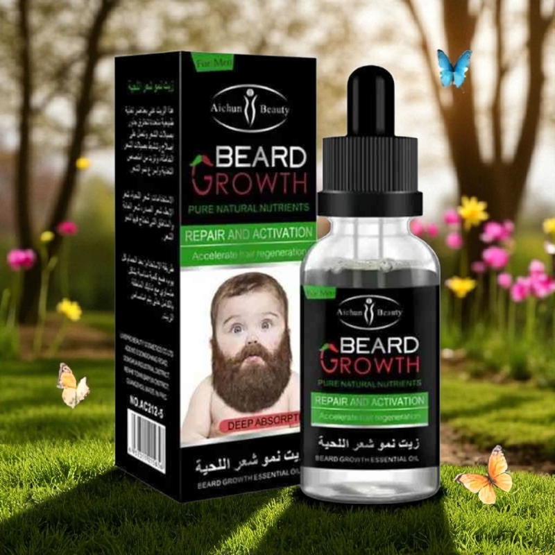 Grow A Bold & Handsome Beard With Aichun Beauty Beard Oil