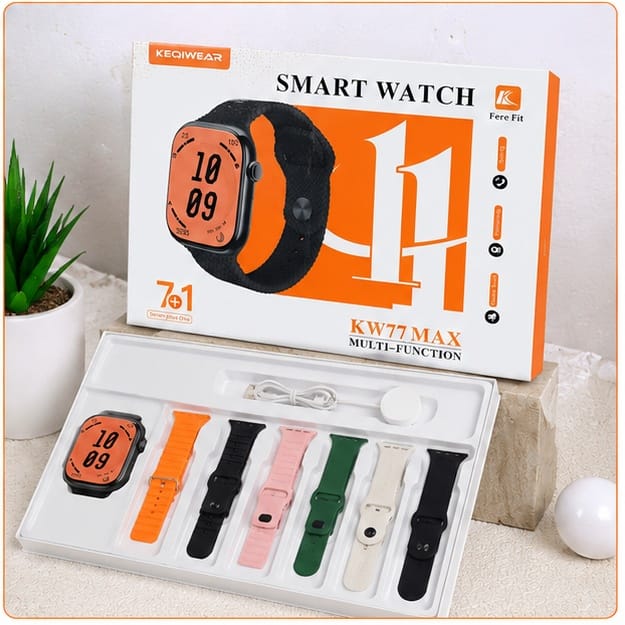 KEQIWEAR KW77 MAX 7+1 Smart Watch