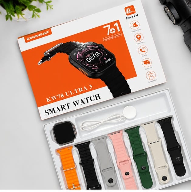 KEQIWEAR KW78 Ultra 3 Smart Watch